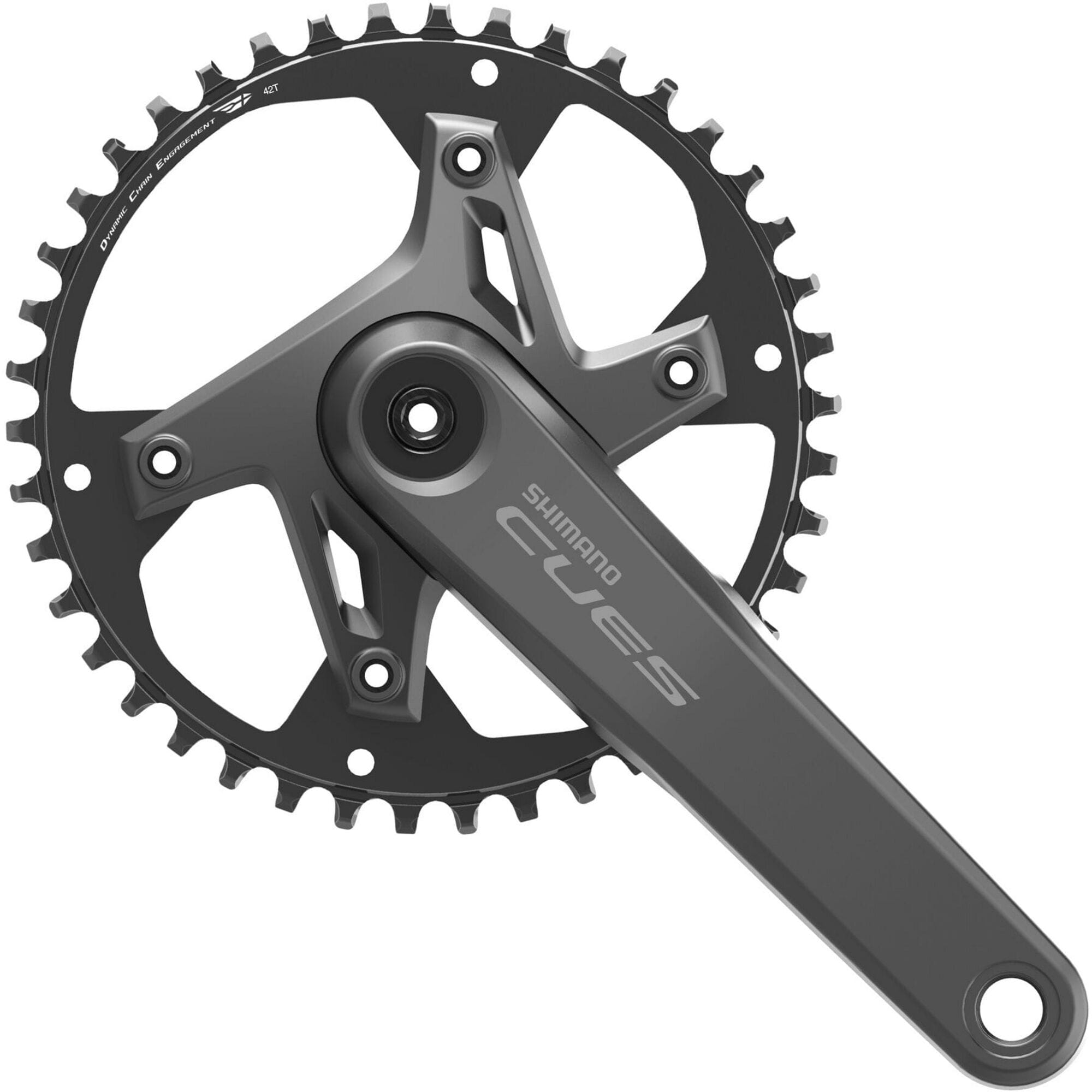 Shimano C/SET FCU6000 Cues 9/10/11s 170mm 42T Black 42 teeth 170 mm