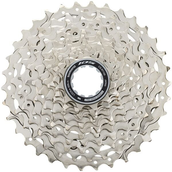 CASS 105 R7101 12 Spd 11- 34 Silver 11 - 34 teeth