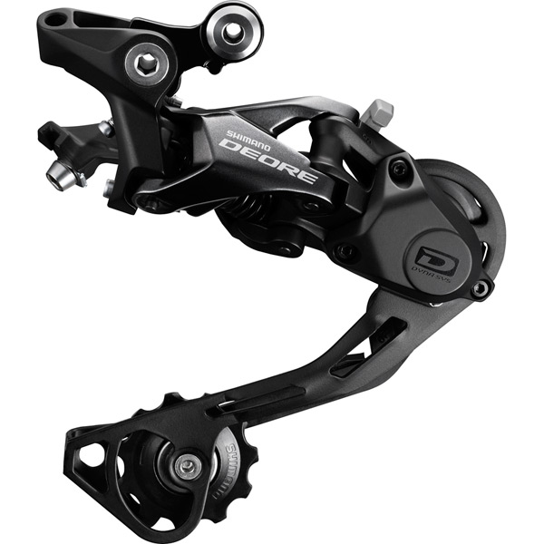 Shimano RR MECH Deore M6000 SW+ 10s GS BK Black gs - medium