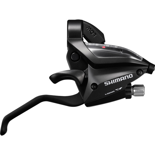 STI LVR STEF500 8spd 2f Set BK Black 8-speed triple