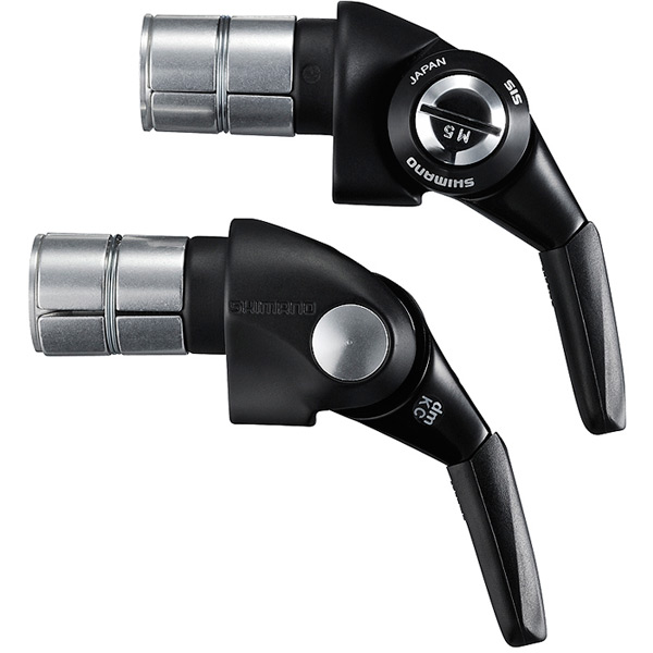 SHIFT LVR D/ACE 9000 Bar End Black 11-speed pair