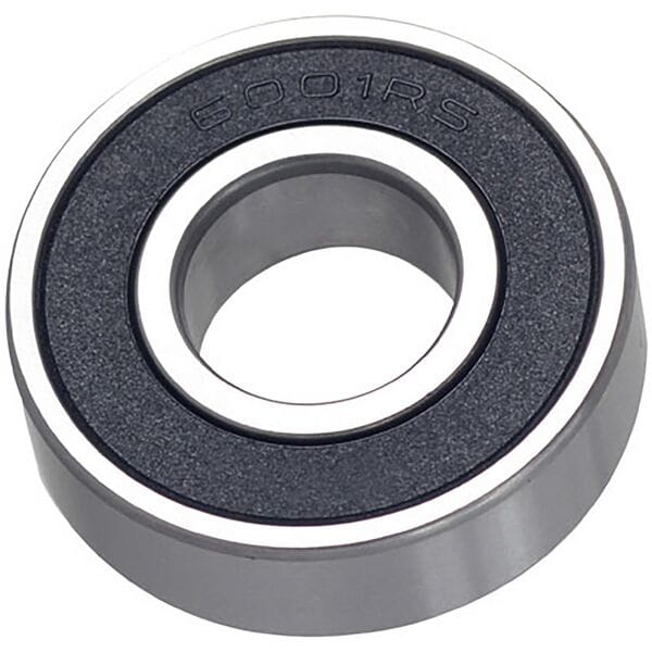 CARTRIDGE BEARING 6001 2RS 12x28x8 Silver 12 x 28 x 8 mm
