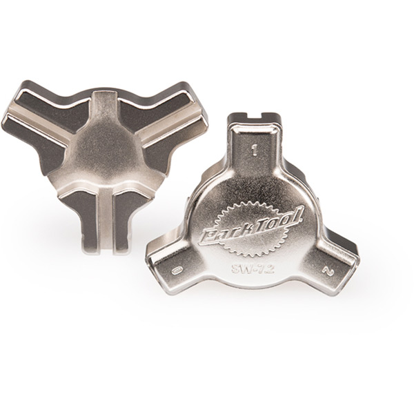 TOOL Park SW-7.2 Triple Spoke Wrench Silver one size