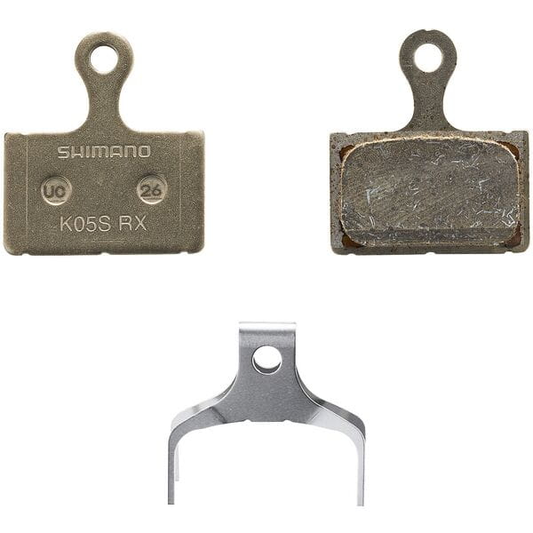 BRBX K05S Resin Pad Steel Back Silver one size