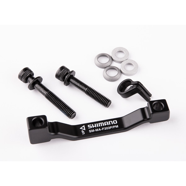 ADAPTER 180mm Post To Post For 203mm Black f 180mm post to 203mm