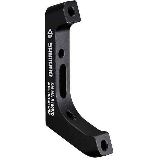 ADAPTER Flat Frame To Post For 160mm Black r post to flat 160mm
