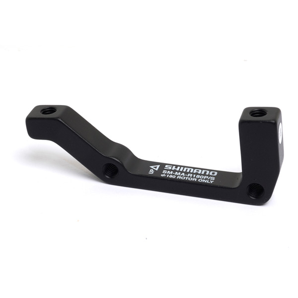 ADAPTER I/Std Frame To Post For 180mm Black r is 180mm