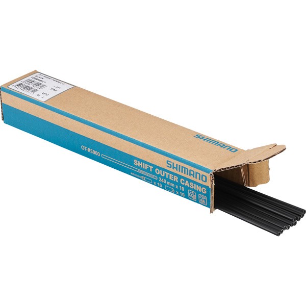 CABLE OT-RS900 Outer 240mm BK PK10 Black 4 mm