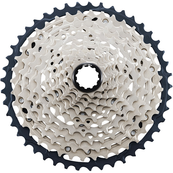 CASS SLX M7100 12 Speed 10- 45 Silver/ Black 10 - 45 teeth