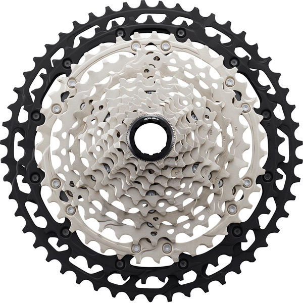 CASS XT M8100 12 Speed 10- 51 Silver/ Black 10 - 51 teeth