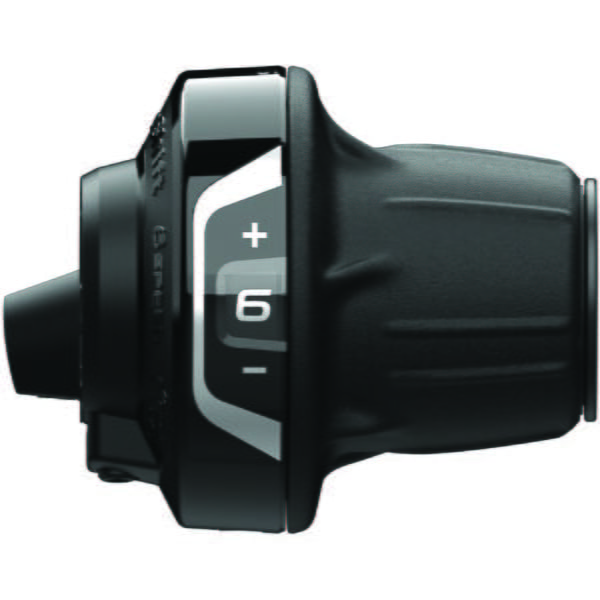 SHIFT LVR RV400 Revo W/Display 6sp RH Black 6-speed right