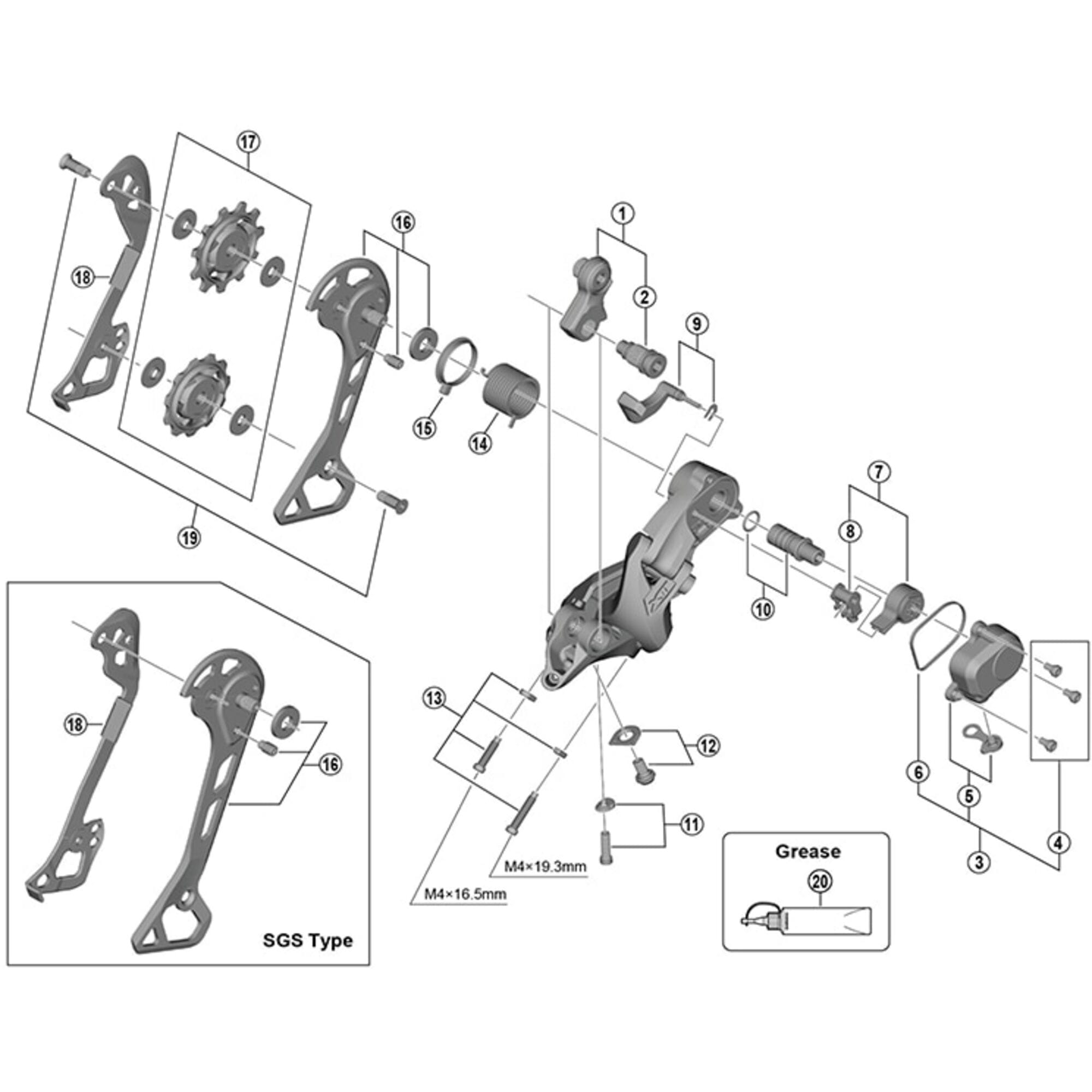 SPRE RDM8000 Inner Plate SGS Silver one size
