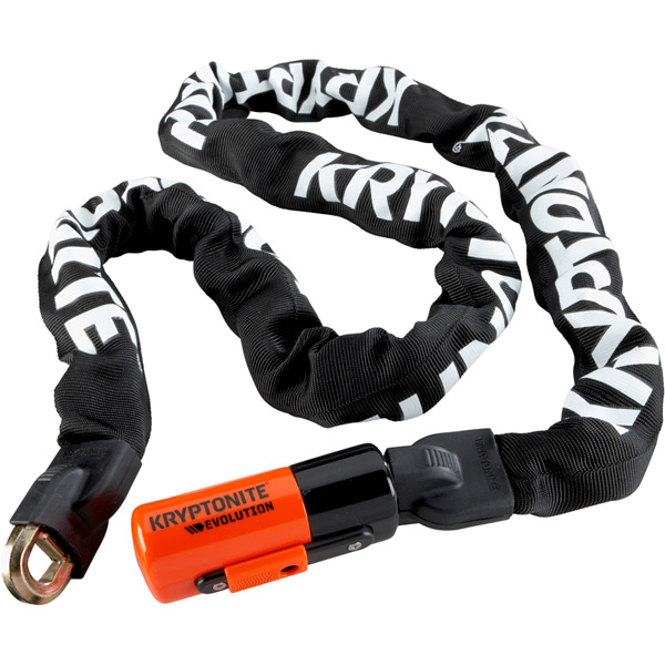 LOCK Evolution S4 Chain 160cm Black/ Orange 150 cm