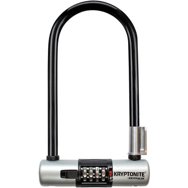 LOCK Kryptolok Combo Std W/ B Black/ Silver standard