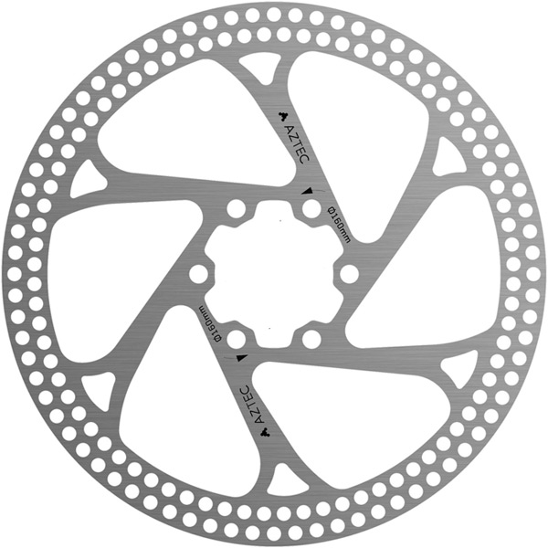 ROTOR Aztec fixed circles 160 6B Silver 160 mm 160 mm