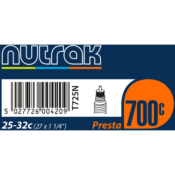 Nutrak Inner Tube 700x25-32c presta