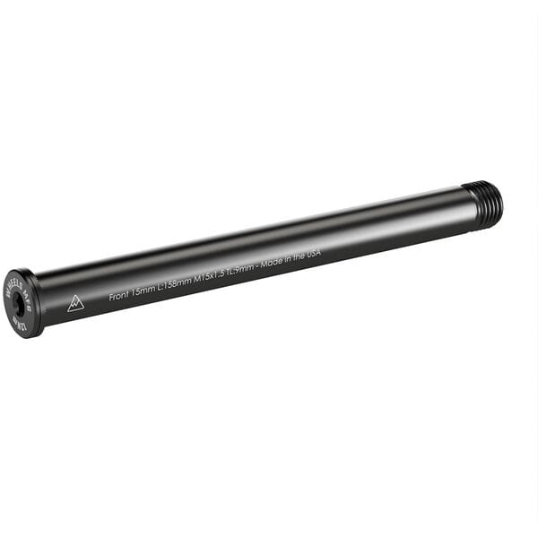 AXLE WMfg Thru-Axle 158mm M15x1. 5x9 Black 9 mm x 1.5 mm 158 mm