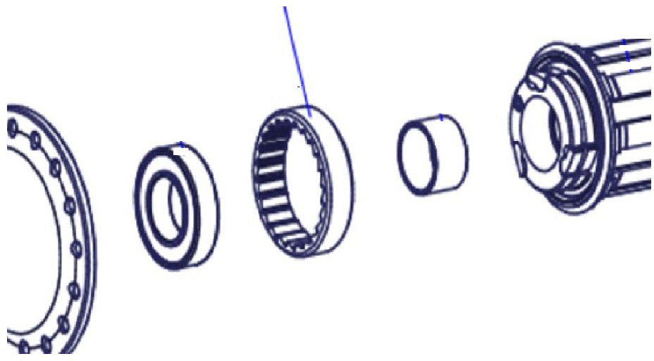 SPRE DT Ring Nut M35x1mm steel