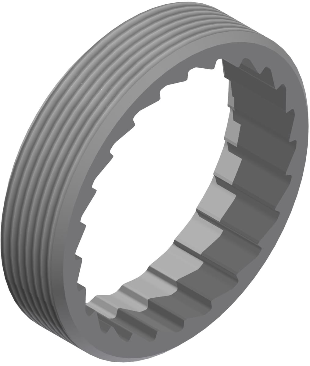 SPRE DT Ring Nut M35x1mm steel