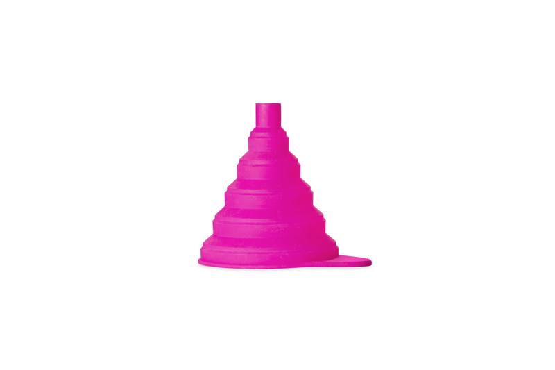 Muc-Off Collapsible Silicone Funnel - Pink