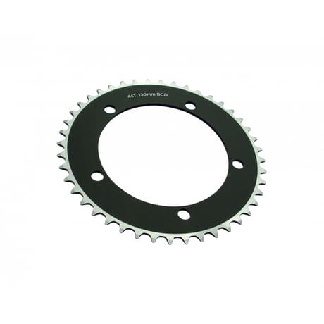 System-Ex Track Chainring Black/Silver 44t