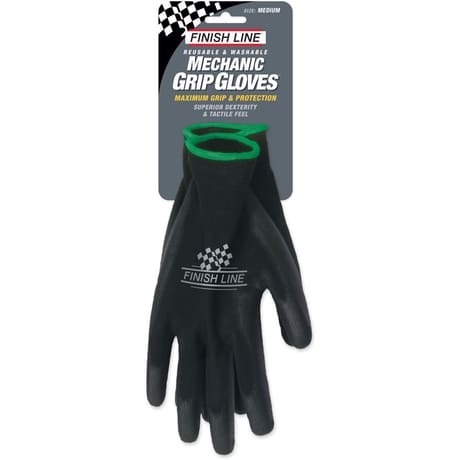 Finish Line Gloves FL Mechanic Grip glv Sm/Med, Pair