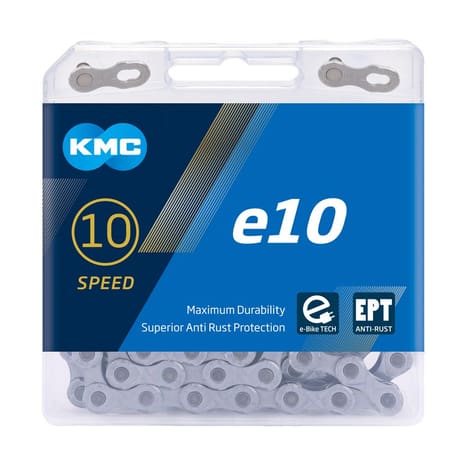 Kmc E10 EPT E-Bike Chain 136L Silver