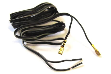 Union Twin Dynamo Cable w./Double Sleeve Connector (2200mm)
