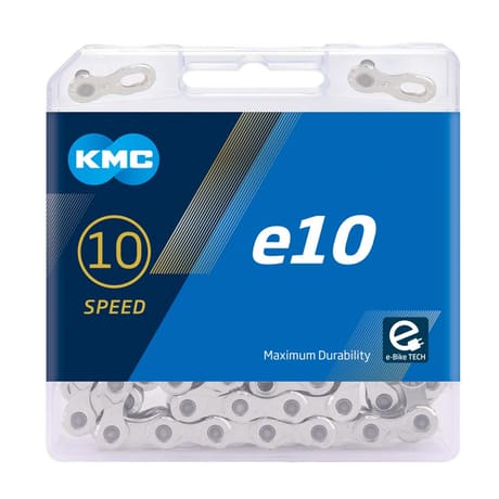 Kmc E10 E-Bike Chain 122L Silver