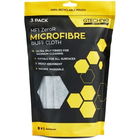 Gtechniq Bike Premium Microfibre Triple Black one size