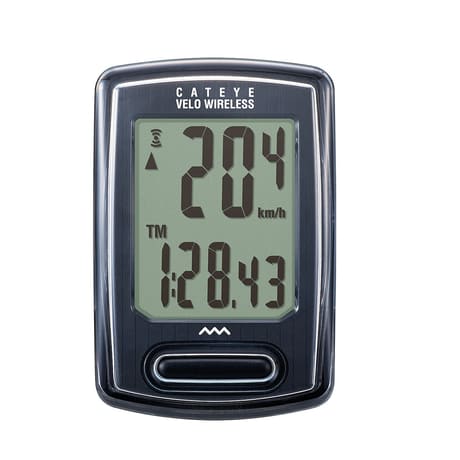 Cateye Velo Wireless Cycle Computer: Black size