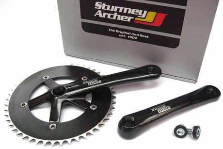 Sturmey Archer FCT26 Single Chainset 46T - 170mm Black