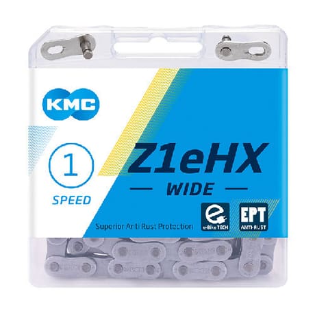Kmc Z1eHX EPT Wide Chain 112L Silver