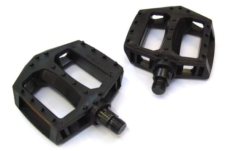 D20 9/16 Platform Resin Pedals - Black