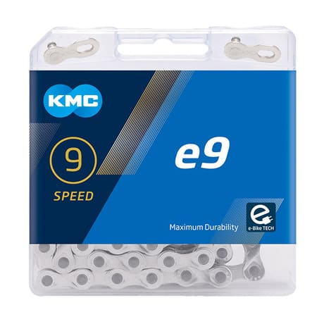 Kmc E9 E-Bike Chain Silver 122l