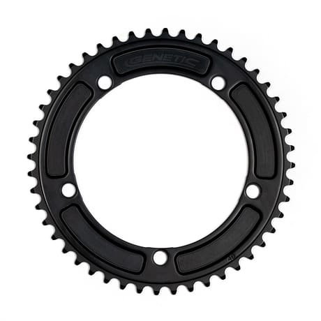 Genetic Tibia Track Chainrings Black 48t 144bcd