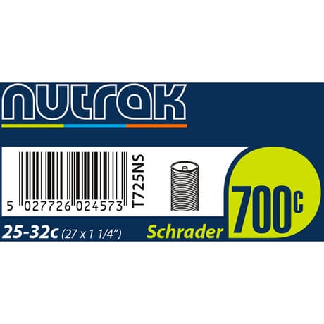 Nutrak Inner Tube 700x25-32c Schrader