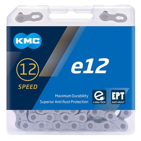 Kmc E12 EPT Chain 130L Silver