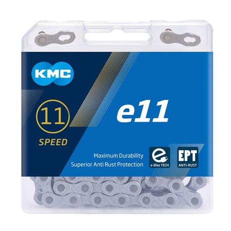 Kmc E11 EPT E-Bike Chain Silver 136l