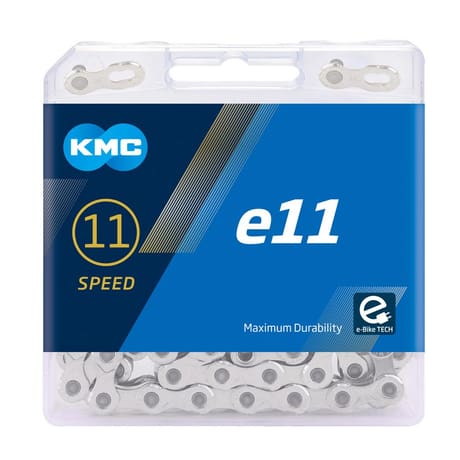 Kmc E11 E-Bike Chain 122L Silver