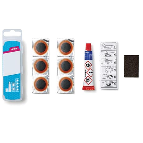 Weldtite Puncture Repair Kit - Patches Inc Glue