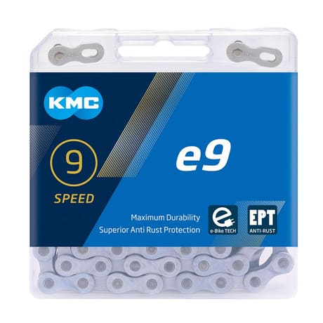 Kmc E9 EPT E-Bike Chain 136L Silver